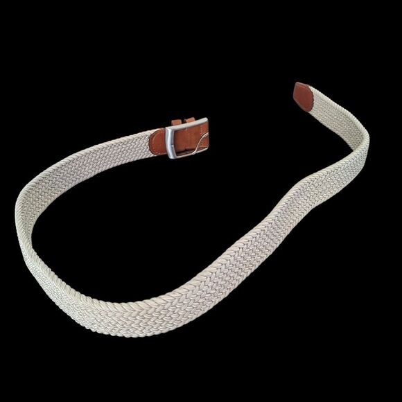 Magnanni Nadal Woven Belt Made in Spain Men's size Small Beige - Picture 11 of 16